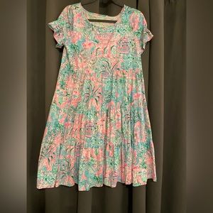 Lilly Pulitzer Jodee dress size medium EUC Spotted on Worth Print